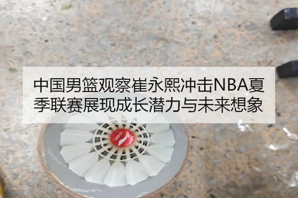 中国男篮观察崔永熙冲击NBA夏季联赛展现成长潜力与未来想象